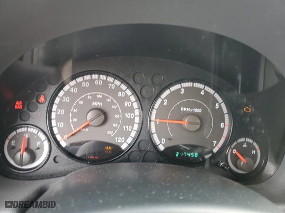 2005 Jeep Liberty Sport with VIN 1J4GL48K65W504490, listed as a Copart auction lot 49766245 with 217,458 mi miles and Salvage Title. Bid and sale history available at carsss.com. Image 9.