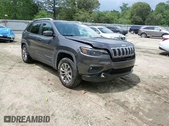 2020 Jeep Cherokee Latitude Plus with VIN 1C4PJMLB8LD638798, listed as a Copart auction lot 57263945 with 63,950 mi miles and Salvage title. Bid and sale history available at DreamBid. Image 14.
