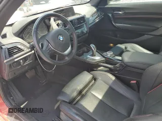 2017 BMW 2 Series 230i with VIN WBA2F9C37HV664597, listed as a Copart auction lot 58743925 with 40,537 mi miles and Salvage title. Bid and sale history available at DreamBid. Image 8.