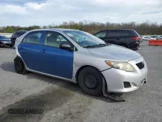 2009 Toyota Corolla with VIN JTDBL40E39J016154, listed as a Copart auction lot 54227655 with 195,545 mi miles and Salvage Title. Bid and sale history available at carsss.com. Image 4.