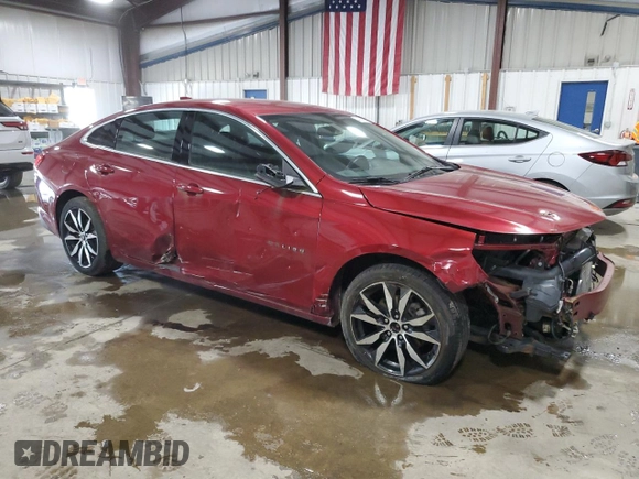 2018 Chevrolet Malibu LT with VIN 1G1ZD5ST7JF281589, listed as a Copart auction lot 54749275 with 29,323 mi miles and Salvage Title. Bid and sale history available at carsss.com. Image 4.