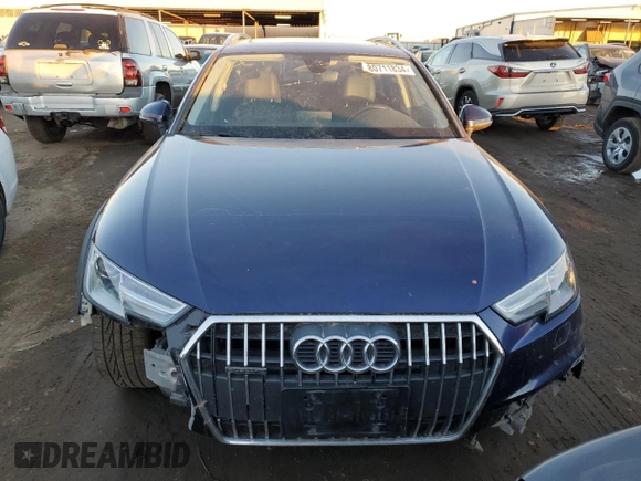 2019 Audi allroad A4 Premium with VIN WA17NAF46KA106587, listed as a Copart auction lot 80711834 with 93,375 mi miles and Salvage Title. Bid and sale history available at DreamBid. Image 5.