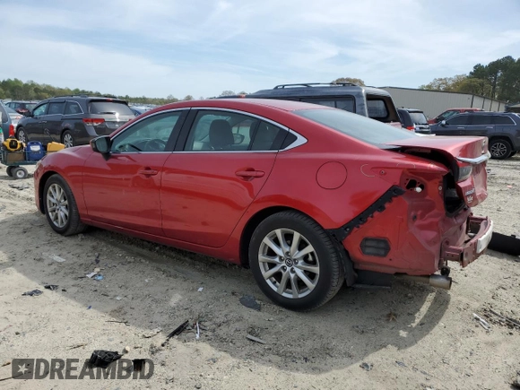 2014 Mazda 6 i Sport with VIN JM1GJ1U60E1147114, listed as a Copart auction lot 52855015 with 202,139 mi miles and Salvage Title. Bid and sale history available at DreamBid. Image 2.