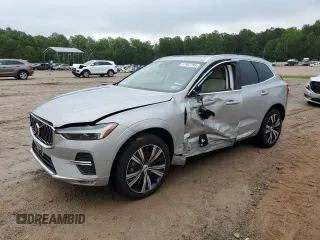 2022 Volvo XC60 Inscription with VIN YV4L12DL7N1987415, listed as a Copart auction lot 57662785 with 55,415 mi miles and Salvage title. Bid and sale history available at DreamBid. Image 1.