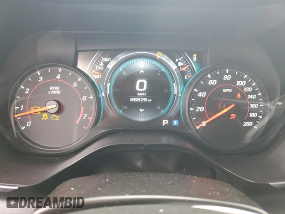 2016 Chevrolet Camaro 2SS with VIN 1G1FH1R78G0127381, listed as a Copart auction lot 48435255 with 66,828 mi miles and Salvage title. Bid and sale history available at DreamBid. Image 9.