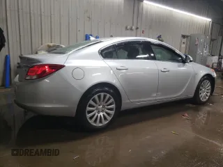 2011 Buick Regal CXL RL1 with VIN 2G4GN5EC0B9212496, listed as a Copart auction lot 89099435 with 61,905 mi miles and Salvage Title. Bid and sale history available at DreamBid. Image 3.