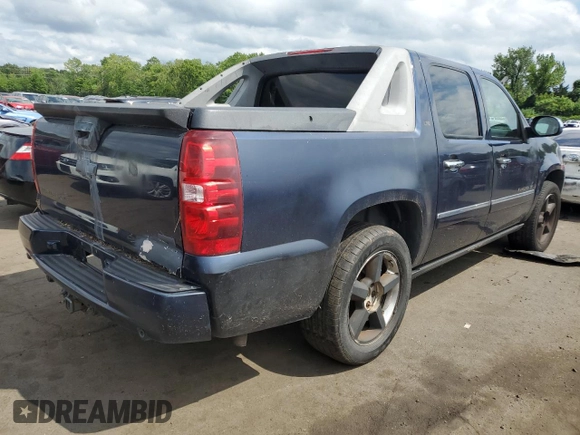 2009 Chevrolet Avalanche LTZ with VIN 3GNFK32069G212694, listed as a Copart auction lot 65292814 with 158,427 mi miles and Clean Title. Bid and sale history available at carsss.com. Image 3.