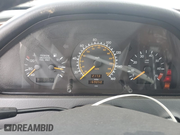 1994 Mercedes-Benz C 230/260/280/320 with VIN WDBHA28E7RF076660, listed as a Copart auction lot 78290564 with 169,050 mi miles and Clean Title. Bid and sale history available at carsss.com. Image 9.