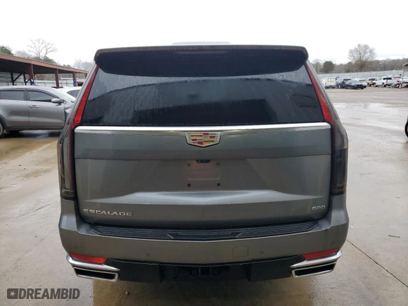 2022 Cadillac Escalade Premium Luxury with VIN 1GYS3CKL9NR180892, listed as a Copart auction lot 42823935 with 67,540 mi miles and Clean Title. Bid and sale history available at carsss.com. Image 6.