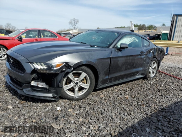 2017 Ford Mustang V6 with VIN 1FA6P8AM5H5311952, listed as a Copart auction lot 45360015 with 91,289 mi miles and Salvage Title. Bid and sale history available at carsss.com. Image 1.