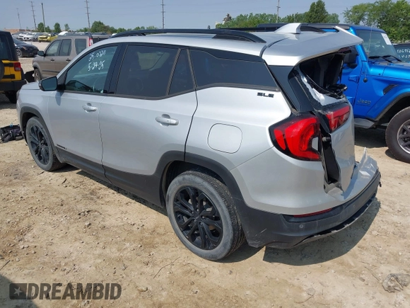2020 GMC Terrain SLE with VIN 3GKALMEV3LL321078, listed as a IAAI auction lot 42414035 with 51,546 mi miles and . Bid and sale history available at DreamBid. Image 3.