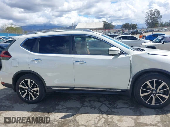 2019 Nissan Rogue SL with VIN 5N1AT2MT2KC794816, listed as a IAAI auction lot 41784087 with 50,655 mi miles and . Bid and sale history available at DreamBid. Image 13.