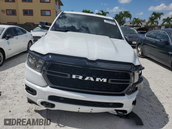 2022 Ram 1500 Lone Star with VIN 1C6RREFMXNN218114, listed as a Copart auction lot 56497865 with Not provided miles and Salvage title. Bid and sale history available at DreamBid. Image 5.