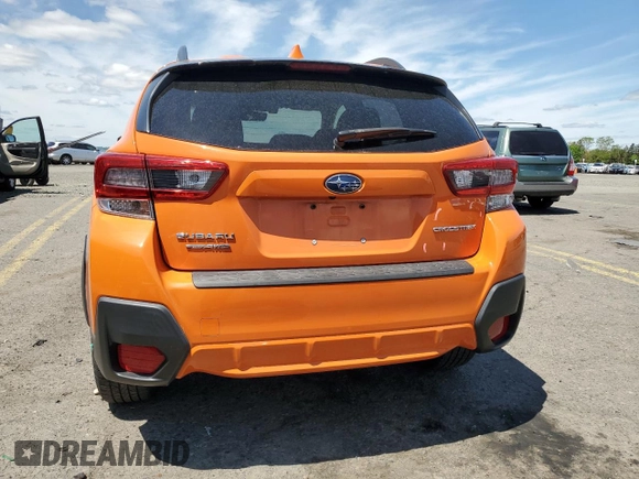 2020 Subaru Crosstrek Premium with VIN JF2GTAEC9LH229895, listed as a Copart auction lot 57434145 with 70,121 mi miles and Salvage title. Bid and sale history available at DreamBid. Image 6.