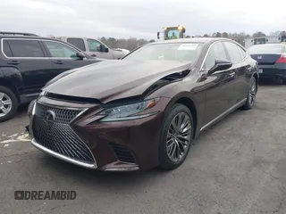 2018 Lexus LS with VIN JTHB5LFF5J5003051, listed as a IAAI auction lot 41843702 with 29,026 mi miles. Bid and sale history available at carsss.com. Image 17.