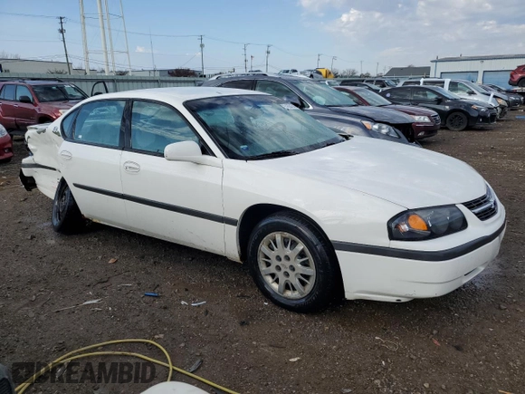 2002 Chevrolet Impala with VIN 2G1WF55E529220651, listed as a Copart auction lot 51054745 with 97,412 mi miles and Salvage title. Bid and sale history available at DreamBid. Image 4.