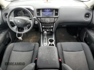 2017 Nissan Pathfinder SL with VIN 5N1DR2MM4HC641044, listed as a Copart auction lot 52765885 with 138,571 mi miles and Salvage Title. Bid and sale history available at carsss.com. Image 8.