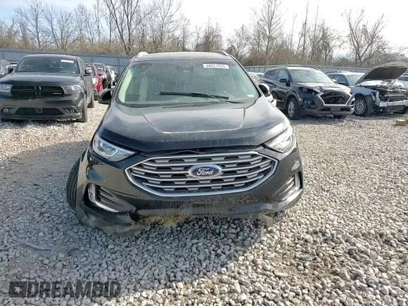 2019 Ford Edge Titanium with VIN 2FMPK4K96KBC59892, listed as a Copart auction lot 48621995 with 114,409 mi miles and Salvage Title. Bid and sale history available at carsss.com. Image 12.