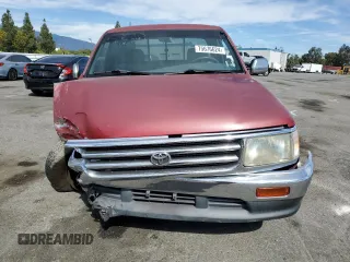 1996 Toyota T100 SR5 z VIN JT4TN14D7T0017707, wystawiony jako Copart lot #75676624 z przebiegiem 246 564 mil mil oraz Szkody całkowita. Historia ofert i sprzedaży dostępna na DreamBid. Obrazek 5.