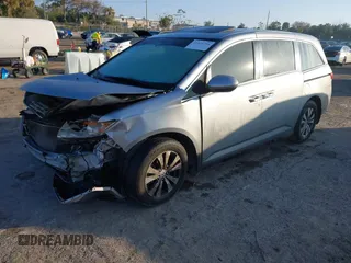 2016 Honda Odyssey EX-L with VIN 5FNRL5H65GB080864, listed as a IAAI auction lot 41476716 with 171,550 mi miles. Bid and sale history available at carsss.com. Image 20.