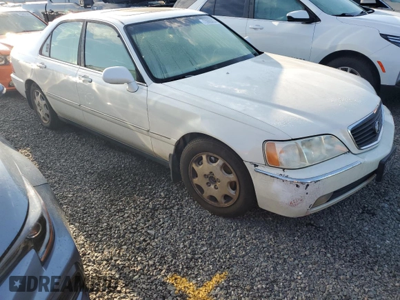 2000 Acura RL with VIN JH4KA9654YC000685, listed as a Copart auction lot 73986054 with 0 mi miles and Salvage Title. Bid and sale history available at carsss.com. Image 4.