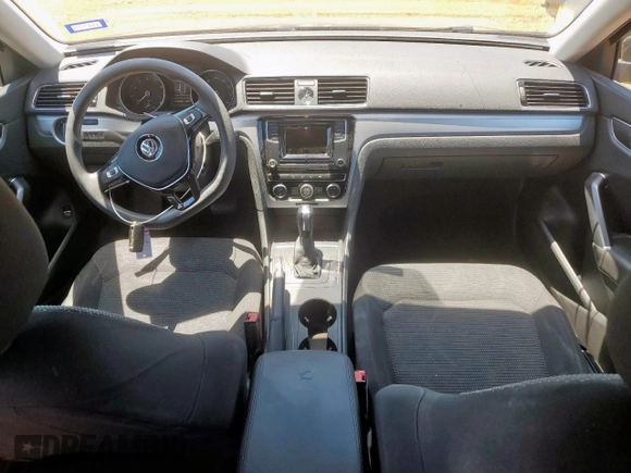 2017 Volkswagen Passat S with VIN 1VWAT7A31HC039975, listed as a Copart auction lot 64820155 with 134,050 mi miles and Salvage title. Bid and sale history available at DreamBid. Image 8.