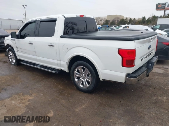 2020 Ford F-150 XL with VIN 1FTEW1C46LKF02755, listed as a IAAI auction lot 41513506 with 136,888 mi miles and . Bid and sale history available at DreamBid. Image 3.