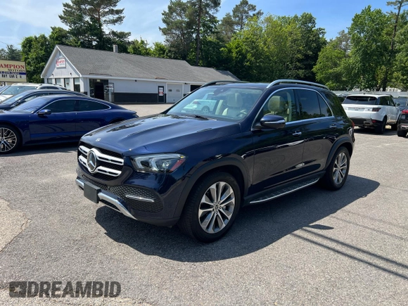 2021 Mercedes-Benz GLE 350 with VIN 4JGFB4JE5MA370989, listed as a Copart auction lot 61494485 with 89,299 mi miles and Clean title. Bid and sale history available at DreamBid. Image 1.