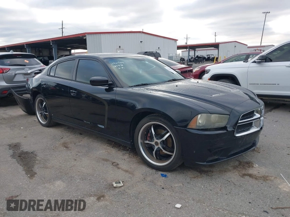2014 Dodge Charger SE with VIN 2C3CDXBG2EH187978, listed as a IAAI auction lot 41246875 with 106,635 mi miles and . Bid and sale history available at DreamBid. Image 1.
