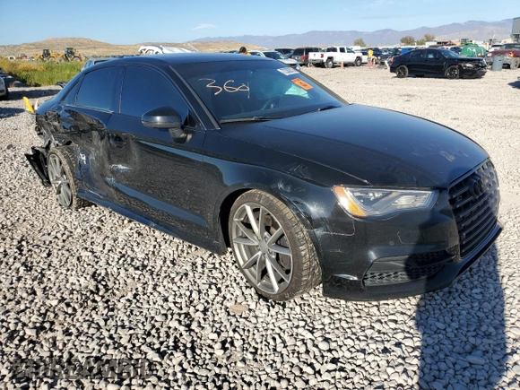 2016 Audi S3 Premium Plus with VIN WAUB1GFF5G1072288, listed as a Copart auction lot 72382673 with 0 mi miles. Bid and sale history available at carsss.com. Image 4.