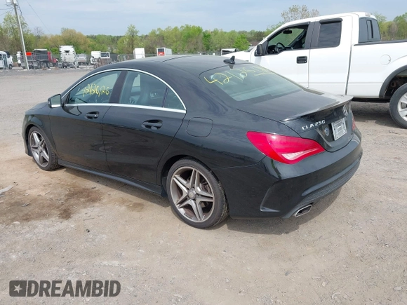 2014 Mercedes-Benz CLA 250 with VIN WDDSJ4GB2EN158800, listed as a IAAI auction lot 42126126 with 207,348 mi miles and . Bid and sale history available at DreamBid. Image 3.