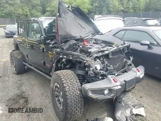2023 Jeep Wrangler Rubicon with VIN 1C4HJXFN9PW507594, listed as a Copart auction lot 73111214 with Not provided miles and Salvage title. Bid and sale history available at DreamBid. Image 11.