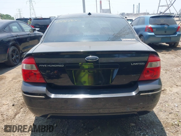 2007 Ford Five Hundred Limited with VIN 1FAHP25127G134527, listed as a IAAI auction lot 42480300 with 205,946 mi miles and . Bid and sale history available at DreamBid. Image 16.