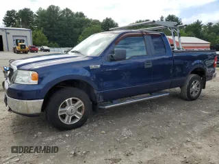 2007 Ford F-150 XLT with VIN 1FTPX14547NA52105, listed as a Copart auction lot 65499124 with 184,671 mi miles and Non repairable. Bid and sale history available at DreamBid. Image 1.