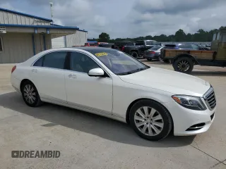 2014 Mercedes-Benz S 550 with VIN WDDUG8CB2EA050768, listed as a Copart auction lot 55399105 with 217,670 mi miles and Clean Title. Bid and sale history available at carsss.com. Image 4.