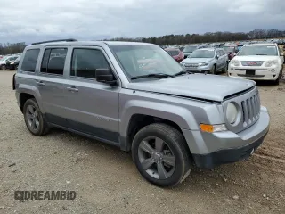 2014 Jeep Patriot Latitude with VIN 1C4NJPFA2ED853737, listed as a Copart auction lot 47800645 with 97,613 mi miles and Salvage Title. Bid and sale history available at carsss.com. Image 4.