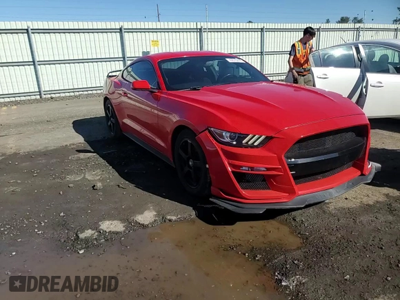 2016 Ford Mustang V6 with VIN 1FA6P8AMXG5331774, listed as a Copart auction lot 49610835 with 67,199 mi miles and Salvage title. Bid and sale history available at DreamBid. Image 10.