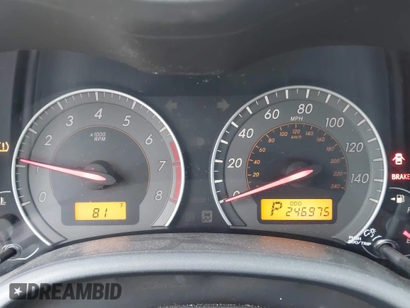 2010 Toyota Corolla with VIN 2T1BU4EEXAC415794, listed as a IAAI auction lot 42741061 with 246,975 mi miles and . Bid and sale history available at DreamBid. Image 7.