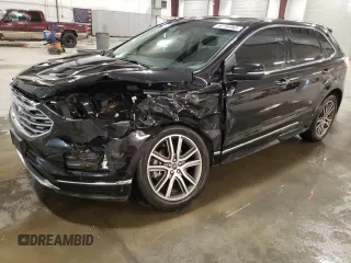 2019 Ford Edge Titanium with VIN 2FMPK4K95KBC20405, listed as a Copart auction lot 50784865 with 63,145 mi miles and Salvage Title. Bid and sale history available at carsss.com. Image 1.