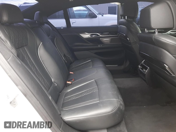 2020 BMW 7 Series 740i with VIN WBA7T2C01LGF96616, listed as a Copart auction lot 66216682 with 47,310 mi miles. Bid and sale history available at carsss.com. Image 6.