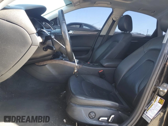 2013 Audi A4 Premium Plus with VIN WAUFFAFL4DN041625, listed as a Copart auction lot 48693955 with 153,429 mi miles and Salvage Title. Bid and sale history available at carsss.com. Image 7.