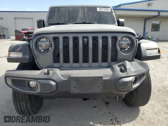 2020 Jeep Wrangler Unlimited Sport Altitude z VIN 1C4HJXDN0LW134426, wystawiony jako Copart lot #58575095 z przebiegiem 30 044 mil mil oraz Szkoda całkowita • Salvage title. Historia ofert i sprzedaży dostępna na DreamBid. Obrazek 5.