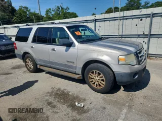 2007 Ford Expedition XLT with VIN 1FMFU15507LA51463, listed as a Copart auction lot 63819155 with 252,641 mi miles and Clean title. Bid and sale history available at DreamBid. Image 4.