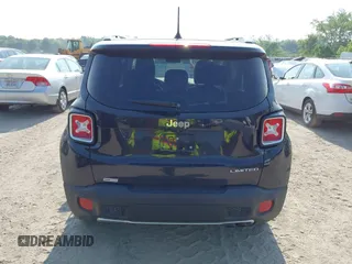 2015 Jeep Renegade Limited with VIN ZACCJADT2FPC18917, listed as a IAAI auction lot 42403240 with 161,312 mi miles and . Bid and sale history available at DreamBid. Image 16.