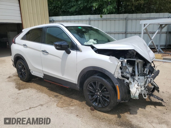 2023 Mitsubishi Eclipse Cross LE with VIN JA4ATVAA1PZ001206, listed as a Copart auction lot 59785355 with 79,669 mi miles and Salvage title. Bid and sale history available at DreamBid. Image 4.
