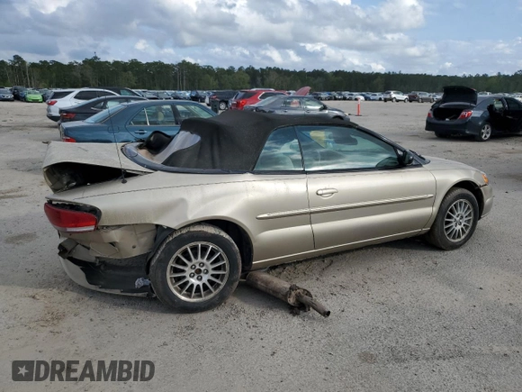2004 Chrysler Sebring LXi with VIN 1C3EL55R94N335286, listed as a Copart auction lot 51489625 with 86,307 mi miles and Salvage Title. Bid and sale history available at DreamBid. Image 3.