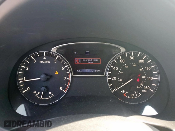 2017 Nissan Altima S with VIN 1N4AL3AP3HC491639, listed as a Copart auction lot 59017075 with 117,579 mi miles and Salvage title. Bid and sale history available at DreamBid. Image 9.