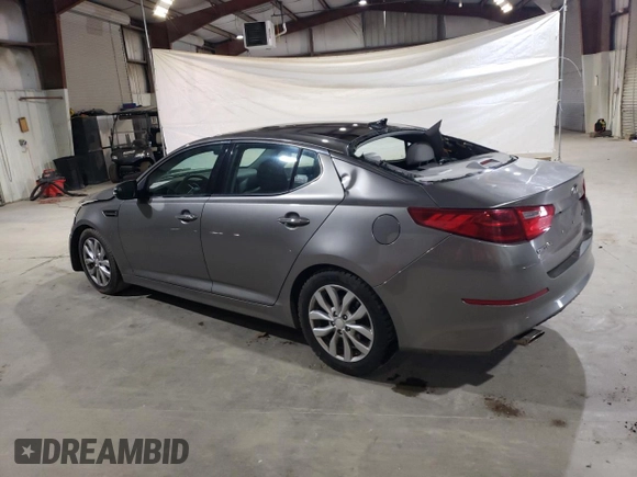 2015 Kia Optima EX with VIN 5XXGN4A71FG440867, listed as a Copart auction lot 50551655 with 180,360 mi miles and Salvage title. Bid and sale history available at DreamBid. Image 2.
