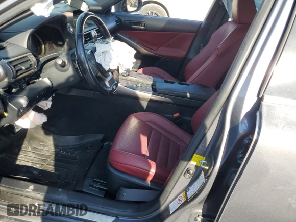 2017 Lexus IS 350 z VIN JTHCE1D21H5013224, wystawiony jako Copart lot #76723014 z przebiegiem Nie podano mil oraz Szkoda całkowita • Salvage title. Historia ofert i sprzedaży dostępna na DreamBid. Obrazek 7.