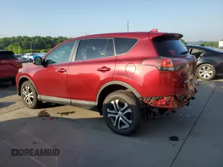 2018 Toyota RAV4 LE with VIN 2T3BFREV7JW723938, listed as a Copart auction lot 62814195 with 107,051 mi miles and Salvage title. Bid and sale history available at DreamBid. Image 2.